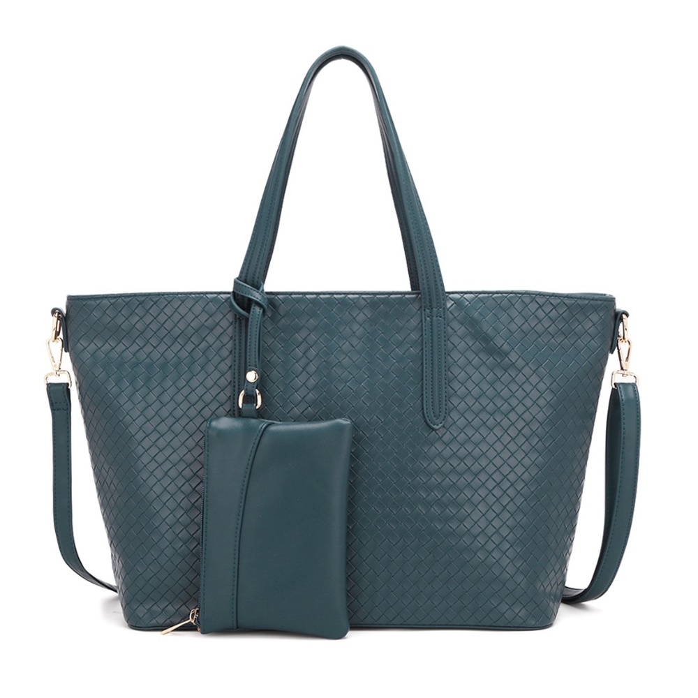 AngelBarcelo Shoulderbag Blue w/ Matching Wallet